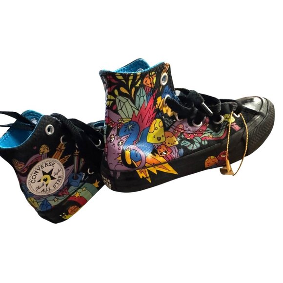 Converse Chuck Taylor All Star Boy's Sz 11 High-Top Sneakers - Picture 2 of 9